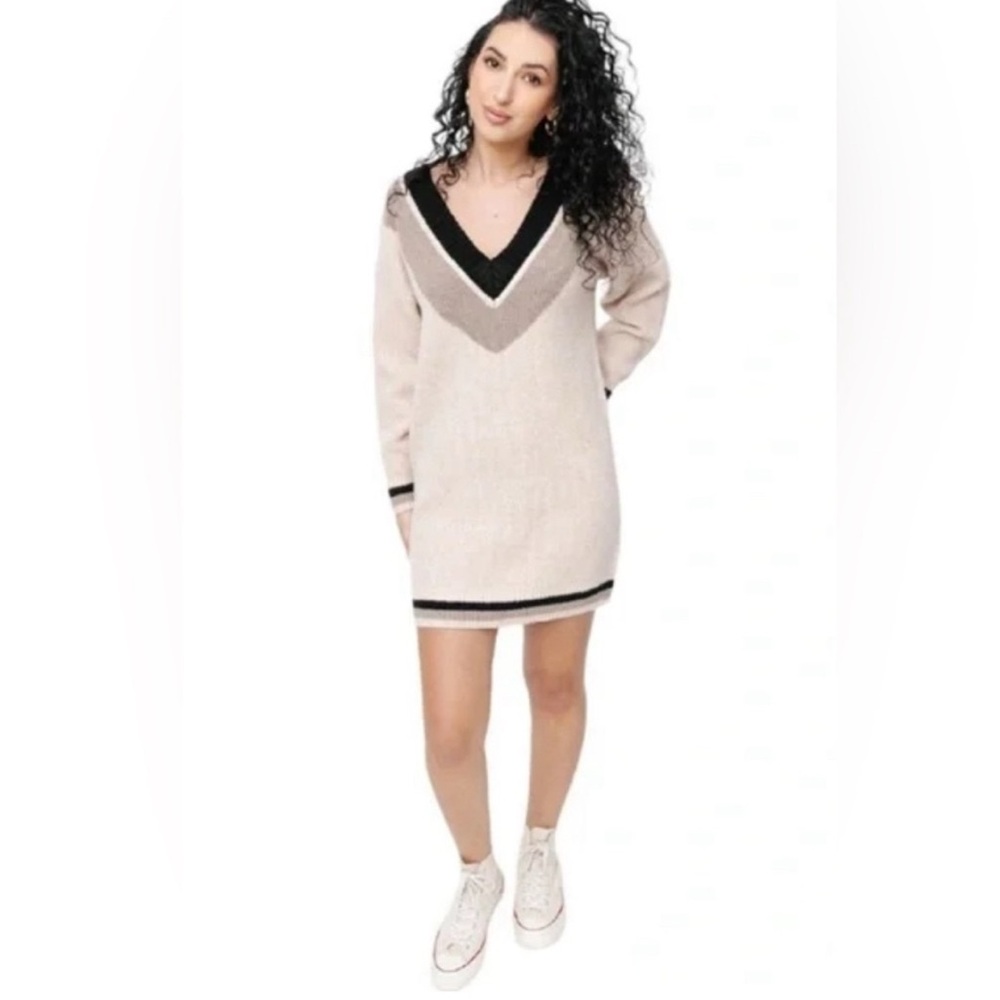 Wren mini dress in “birch”